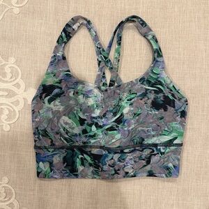 Lululemon artery Floral Print Sports Bra